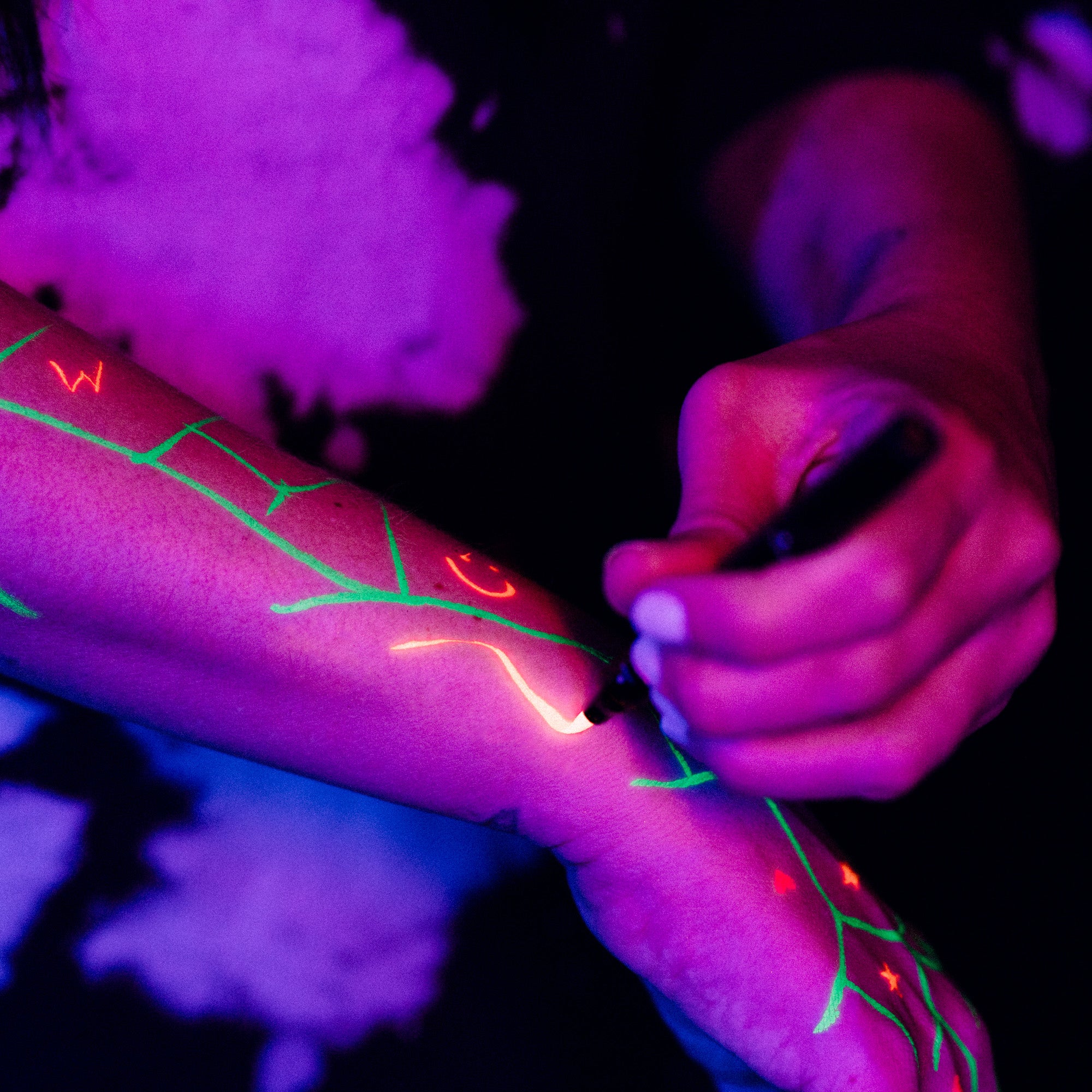 UFO Body Art Stamp + Pen